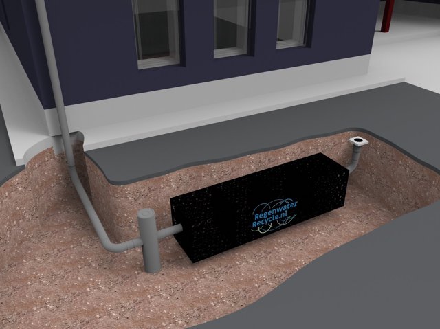 Hoe werkt een regenwaterinfiltratiesysteem?