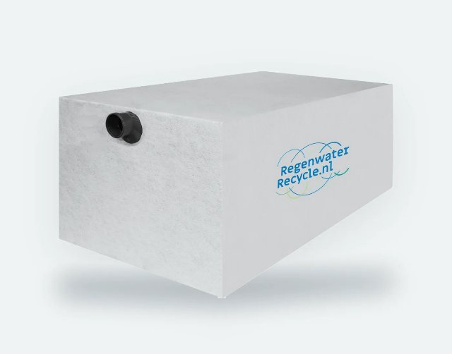 Prefab infiltratiekrat 1.600 liter, 100 × 200 × 80 cm