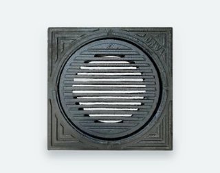 GY deksel 40 × 40 cm, open, 315 mm