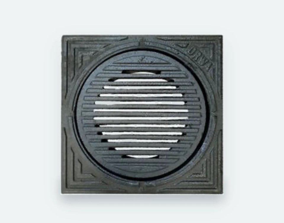 GY deksel 30 × 30 cm, open, 250 mm