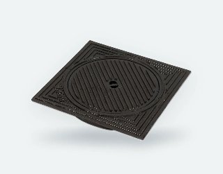 GY deksel 30 × 30 cm, dicht, 250 mm