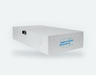 Prefab infiltratiekrat 800 liter, 200 × 100 × 40 cm