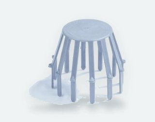 PVC HWA Bladvanger, Bolrooster 100 mm